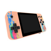 G3 Mini hordozható játékkonzol 3,5 hüvelykes színes LCD beépített 800+ retro játékok egy- és duplajátékos játékok, jó ajándék gyerekeknek