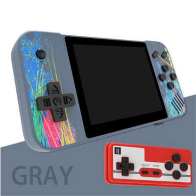 G3 Mini hordozható játékkonzol 3,5 hüvelykes színes LCD beépített 800+ retro játékok egy- és duplajátékos játékok, jó ajándék gyerekeknek