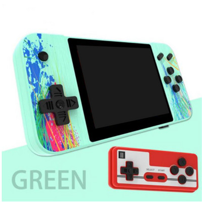 G3 Mini hordozható játékkonzol 3,5 hüvelykes színes LCD beépített 800+ retro játékok egy- és duplajátékos játékok, jó ajándék gyerekeknek