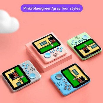 Ultra Thin Nostalgia Mini Game Console Macaron Color Retro 8 bit Handheld Game Players with 666 Free Games