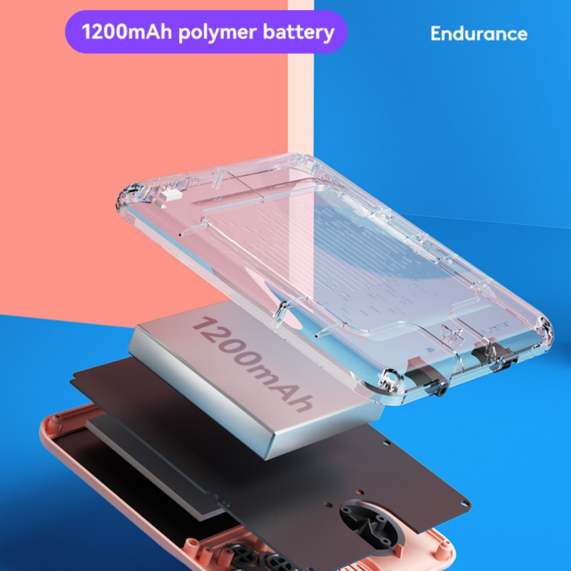 Ultra Thin Nostalgia minimängukonsool Macaron Color Retro 8-bitine käeshoitav mängumängija 666 tasuta mänguga