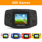 Kézi videojáték-konzol 400 klasszikus retro játéklejátszó emulátor AV-kimenet retrostáció hordozható kézi játékkonzol