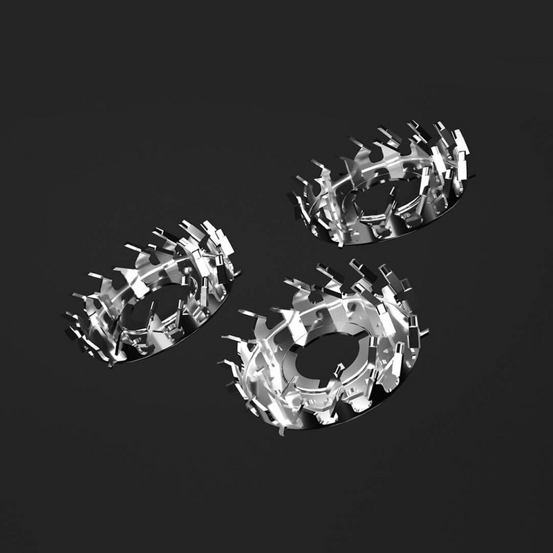 ENCHEN Blackstone Cap de ras electric de înlocuire 1PC 3D Float Tripe Blade Capete electrice de tăiat aparate de ras originale