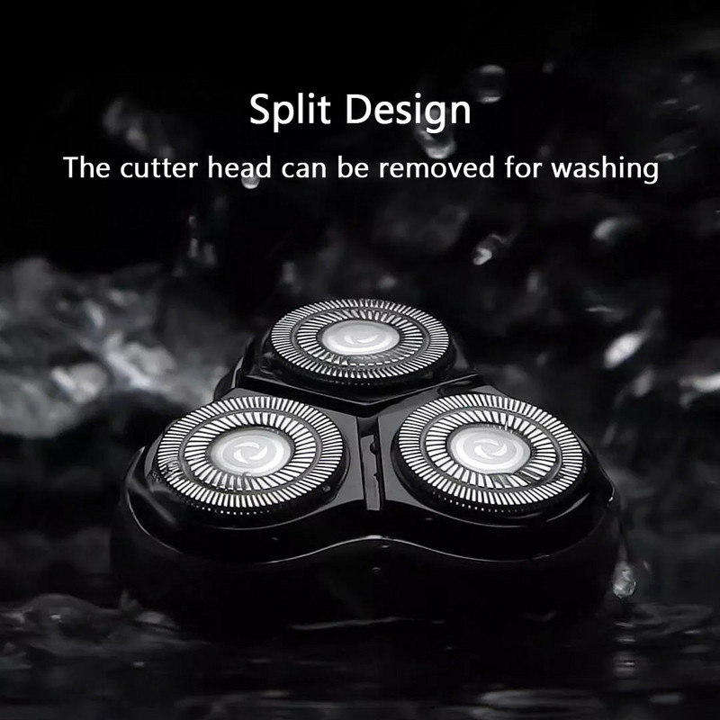 ENCHEN Blackstone Cap de ras electric de înlocuire 1PC 3D Float Tripe Blade Capete electrice de tăiat aparate de ras originale