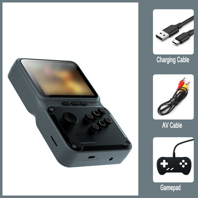 JP09 ručna igraća konzola Ugrađena 500 Retro Games consolas de videojuegos Prijenosni igraći igrač engleski/španjolski/portugalski