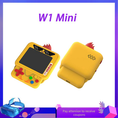 2023 W1Mini Ретро Chick Раница Висулка Gameboy Mini Handheld Game Console Вградена Rpg/Act/Avg И т.н. Класическа игра Детски подарък