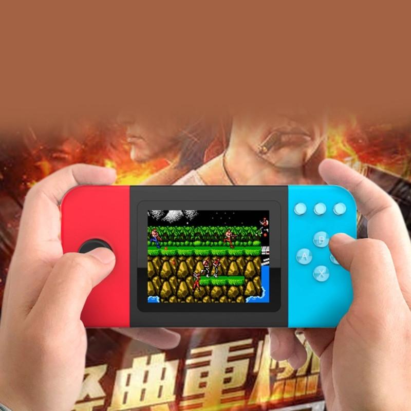 Minimängumängija lastele ja täiskasvanutele Retromängukonsool koos 500 ühes sisseehitatud videomängudega kaasaskantav mängumasin Gameboys-