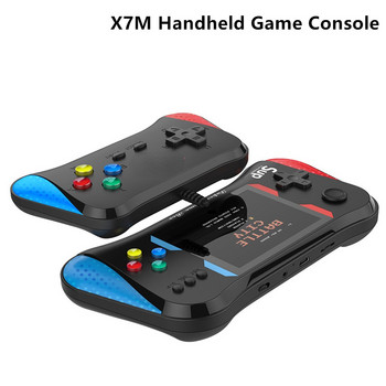 Ρετρό sup κονσόλα βιντεοπαιχνιδιών x7m φορητή συσκευή αναπαραγωγής παιχνιδιών hd/av έξοδος ενσωματωμένη σε 500 παιχνίδια φορητό μίνι ηλεκτρονικό μηχάνημα gamepad