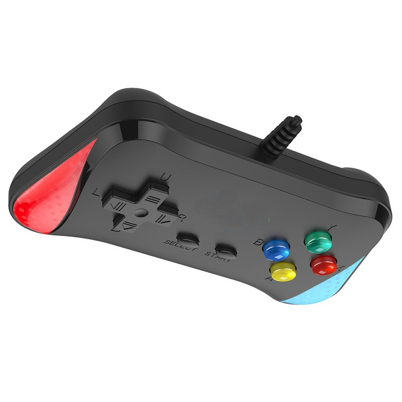 Retro sup konzol videojátékok x7m kézi lejátszó játék hd/av kimenet beépített 500 játékban hordozható mini elektronikus gépi játékvezérlő