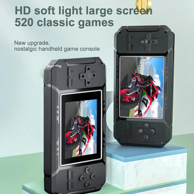 Mini S8 Retro Prijenosna igra Nostalgia 520 Igra Video igra Arkadna borbena avanturistička igra Dječji igrač na poklon