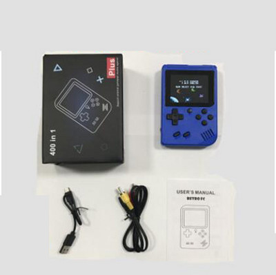 Z40 Dropshipping Ugrađeni 400 igrica za igranje igara u boji Retro prijenosna mini 8-bitna 3-inčna ručna konzola za videoigre za djecu i odrasle