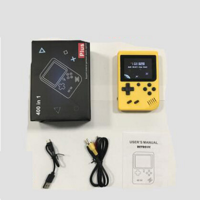 Z40 Dropshipping Ugrađeni 400 igrica za igranje igara u boji Retro prijenosna mini 8-bitna 3-inčna ručna konzola za videoigre za djecu i odrasle