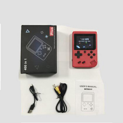 Z40 Dropshipping Ugrađeni 400 igrica za igranje igara u boji Retro prijenosna mini 8-bitna 3-inčna ručna konzola za videoigre za djecu i odrasle