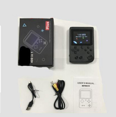 Z40 Dropshipping Ugrađeni 400 igrica za igranje igara u boji Retro prijenosna mini 8-bitna 3-inčna ručna konzola za videoigre za djecu i odrasle