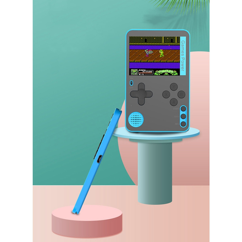 500 Games MINI hordozható retro videokonzol kézi játék haladó lejátszók Boy 8 bites beépített Gameboy 2,4 hüvelykes képernyő