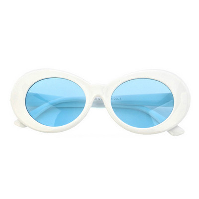 Seksikad lahedad ümmargused päikeseprillid, naise moed, must-valged, ovaalse raamiga päikeseprillid, naiste vanad päikeseprillid, kommid peegel Oculos De Sol