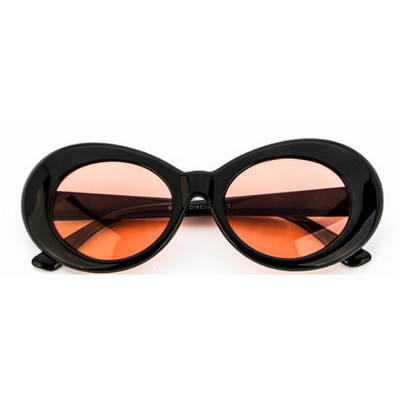 Seksikad lahedad ümmargused päikeseprillid, naise moed, must-valged, ovaalse raamiga päikeseprillid, naiste vanad päikeseprillid, kommid peegel Oculos De Sol