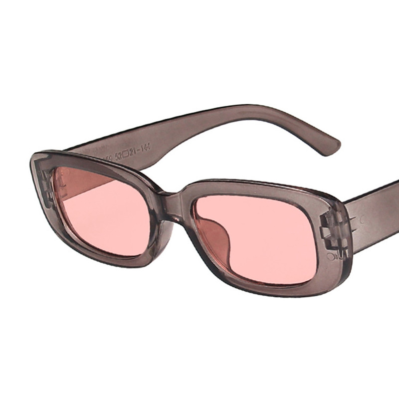 Ochelari de soare pătrați pentru femei, dreptunghi, ochelari de soare de designer de marcă de lux pentru femei, gradient, lentile mici, unisex, ochelari de soare