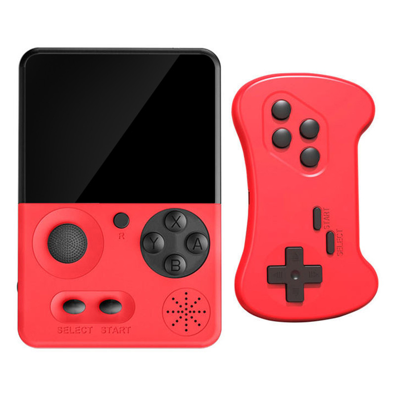 Mini consolă portabilă de jocuri video retro, portabilă, 8 biți, 3,0 inci, ecran TFT, ieșire AV, 500 de jocuri, player pentru copii, cadouri