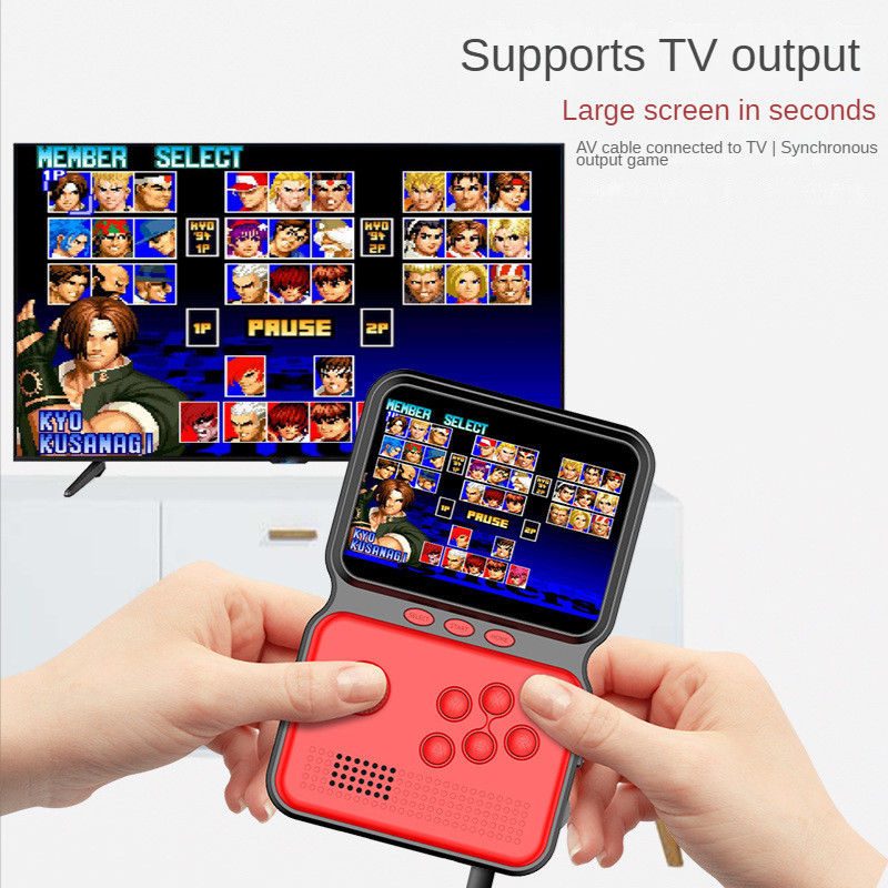Prijenosna konzola za videoigre Veliki zaslon od 3,5 stopa Ugrađeno 900 klasičnih igara iz djetinjstva Podrška za proširenje memorijske kartice