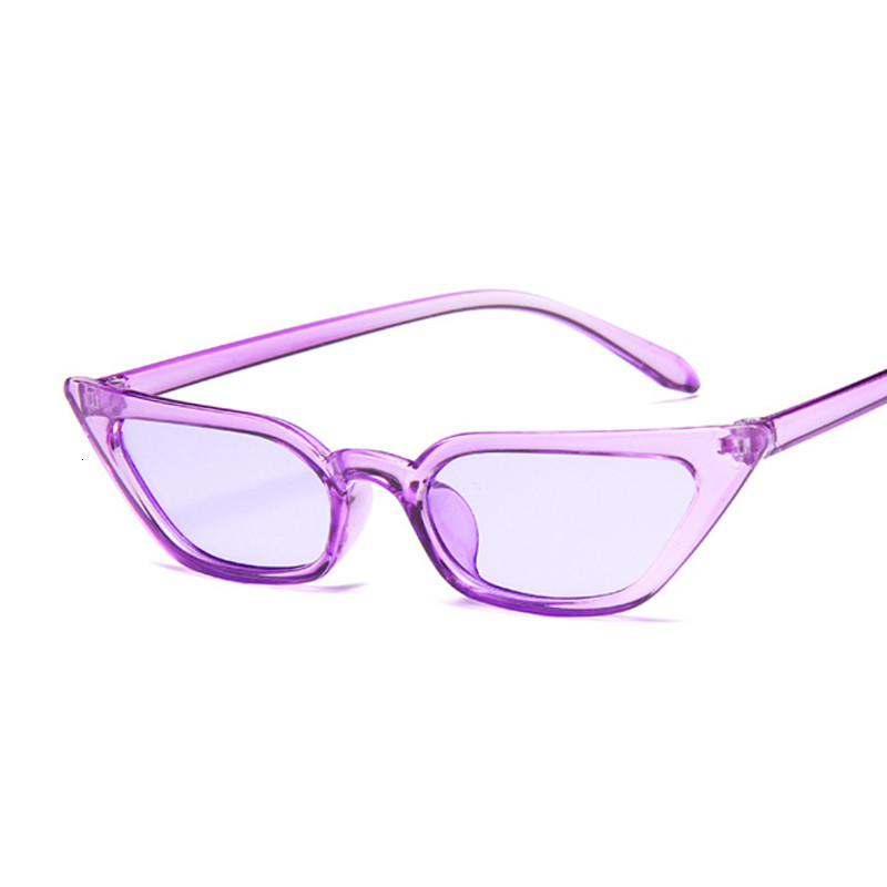 Uued Cateye Vintage punased roosad päikeseprillid Naine Bränd Disainer Retro Points Päikeseprillid Naiste Superstaar Lady Cat Eye