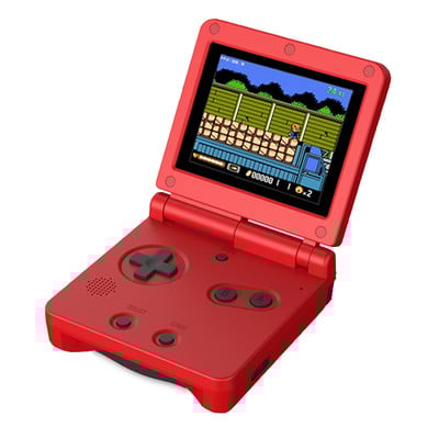 Ecran 500 ÎN 1 Consolă portabilă Flip Player de jocuri portabil TV de buzunar Consolă de jocuri AV Out Mini player portabil pentru cadou