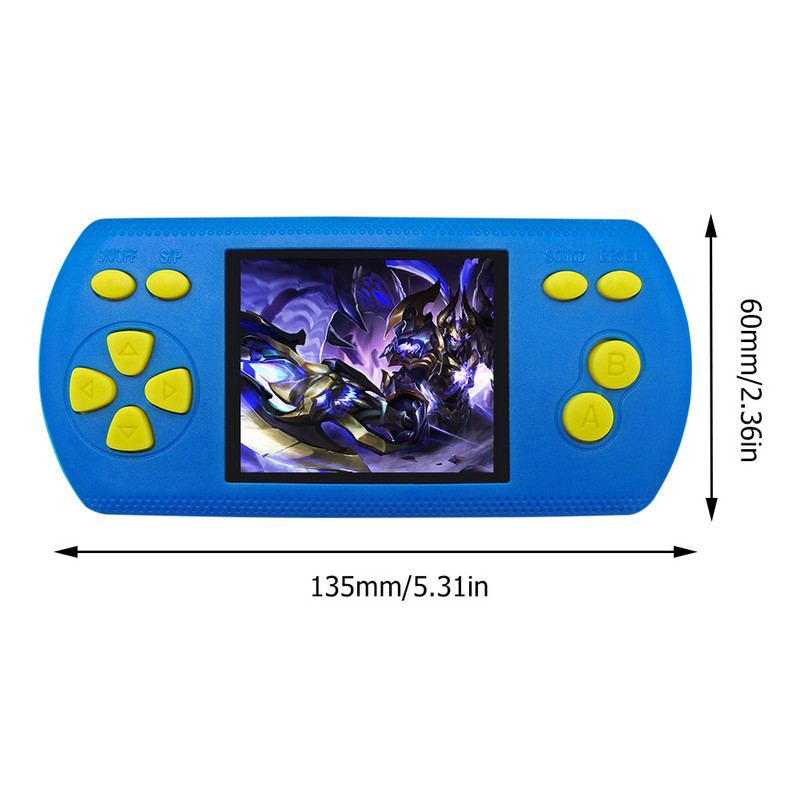 Κονσόλα παιχνιδιών χειρός 2,2 ιντσών 16-bit 200 Παιχνίδια Φορητό Classic Gamepad Best Gifts Μίνι κονσόλα παιχνιδιών τσέπης για παιδιά