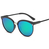 DLIDW Ochelari de soare la modă pentru femeie Vintage de lux Ochelari de soare pentru femeie clasici retro ochi de pisică în aer liber UV400 Oculos De Sol Gafas