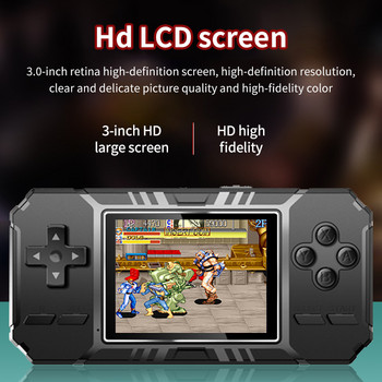 S8 Retro φορητή μίνι κονσόλα παιχνιδιών 8-bit 3,0 ιντσών, έγχρωμη οθόνη LCD, ενσωματωμένη κονσόλα παιχνιδιών 520