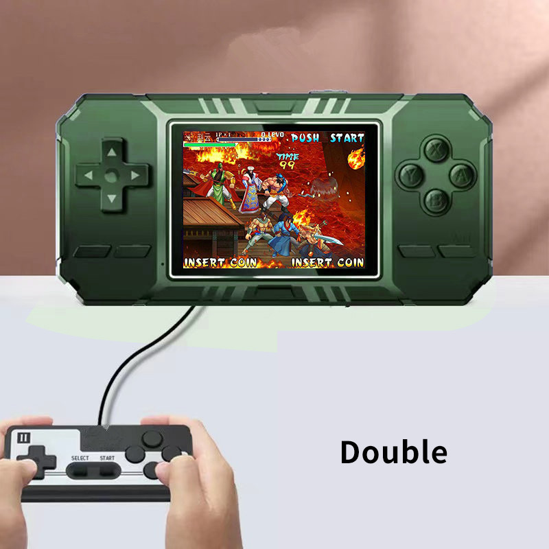 S8 retro nešiojama mini rankinė žaidimų konsolė 8 bitų 3,0 colio spalvotas LCD žaidimų grotuvas Integruotas 520 žaidimų konsolė