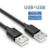 USB į USB tipas A Ištisinis ilgintuvas USB ilgintuvas radiatoriaus kietajam diskui Webcom fotoaparato USB datos ilgintuvo kabelis
