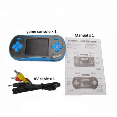 Rankinis žaidimų grotuvas 2,5 colio retro vaizdo žaidimų konsolė su 260 Classic Jogos Mini Consola nešiojama žaidimų konsole vaikams