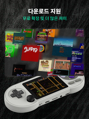 SF2000 3 ιντσών φορητή κονσόλα παιχνιδιών IPS Player Mini φορητή κονσόλα παιχνιδιών Ενσωματωμένη 6000 παιχνίδια ρετρό παιχνίδια Υποστήριξη Έξοδος AV