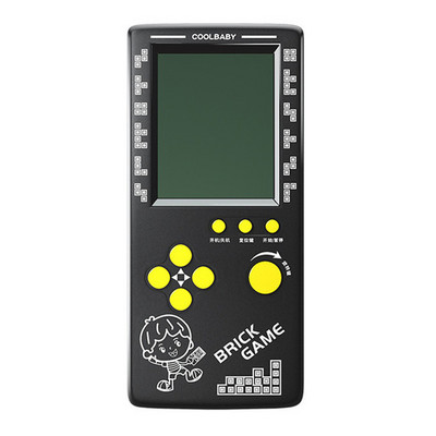 2023 m. nešiojamieji retro žaidimai, skirti Tetris konsolei 4,1 colio didelio ekrano vaikiški nostalgiški kišeniniai žaidimų konsolės vaikų žaidimų žaislai