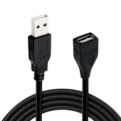 USB 2.0 kaabli pikenduskaabel 0,6 m/1 m/1,5 m juhtmega andmeedastusliini ülikiire andmeside pikenduskaabel kuvaprojektori jaoks