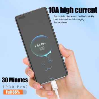 Καλώδιο USB τύπου C 120W 10A Καλώδια Super Fast για Huawei Xiaomi Poco HUAWEI Γρήγορη γρήγορη φόρτιση Καλώδιο φόρτισης USB-C Καλώδιο δεδομένων