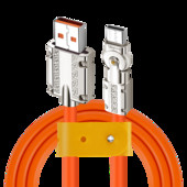 USB A į USB C tipo laidas greito įkrovimo įkroviklio laidas skirtas OPPO / VIVO Realme Huawei Poco Samsung ekrano laidas