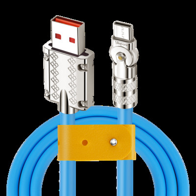 USB A į USB C tipo laidas greito įkrovimo įkroviklio laidas skirtas OPPO / VIVO Realme Huawei Poco Samsung ekrano laidas