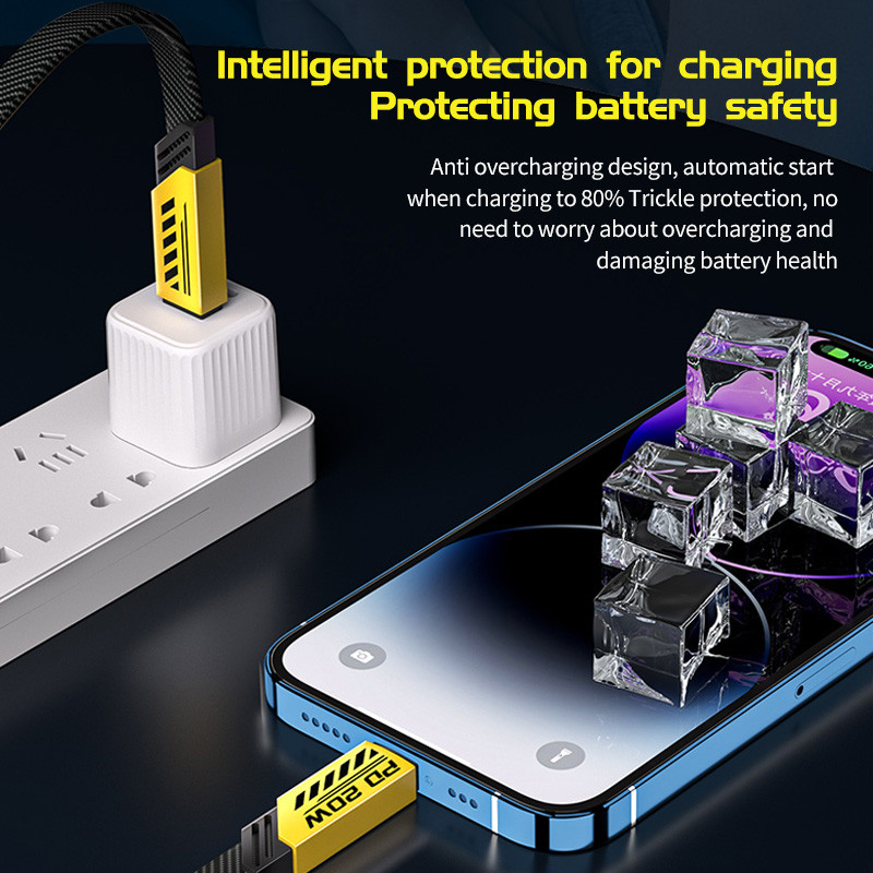 WEKOME Novi Mech Style CC 100W / PD 20W podatkovni kabel za brzo punjenje za Apple Huawei Xiaomi Samsung