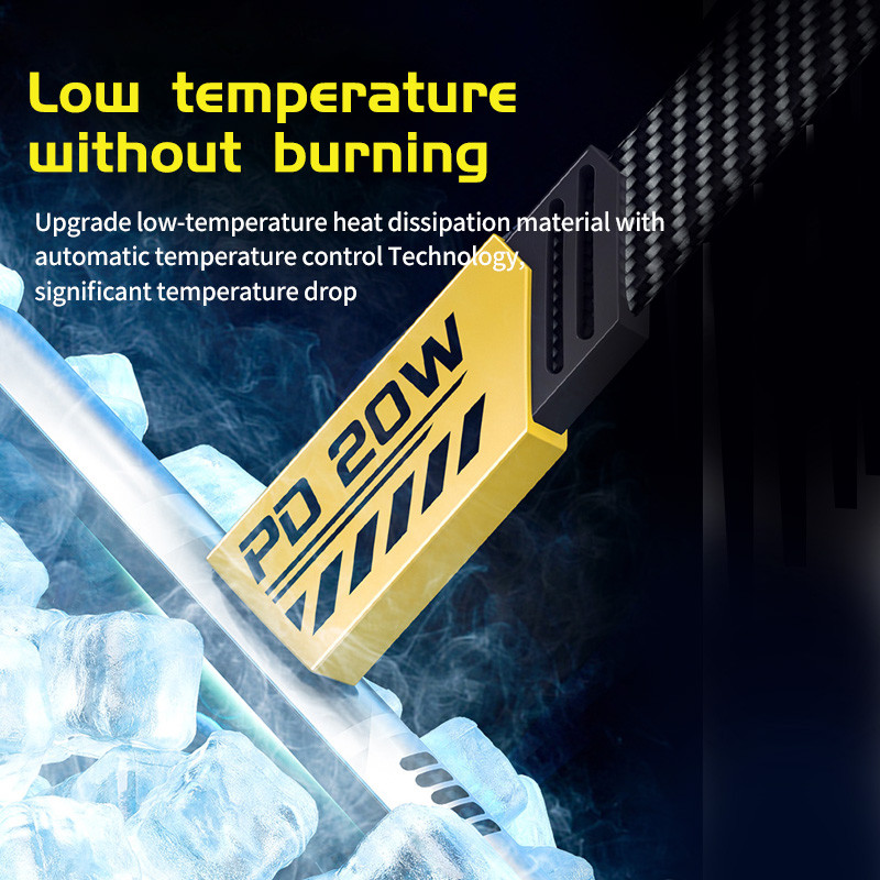 WEKOME Novi Mech Style CC 100W / PD 20W podatkovni kabel za brzo punjenje za Apple Huawei Xiaomi Samsung