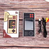 Kaasaskantav käeshoitav mängukonsool Sisseehitatud 500 klassikalist mängu Retro-videomängukonsool, 3-tolline ekraan, kingitus lastele