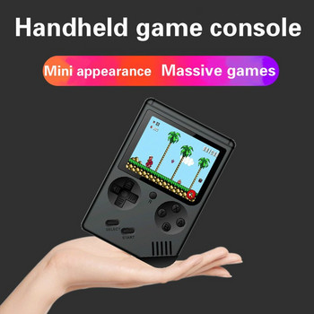 Νέα φορητή ρετρό κονσόλα παιχνιδιών 500 σε 1 φορητή κονσόλα παιχνιδιών Boy 8 bit Gameboy 3,0 ιντσών οθόνη LCD Υποστήριξη Έξοδος AV για 2 παίκτες
