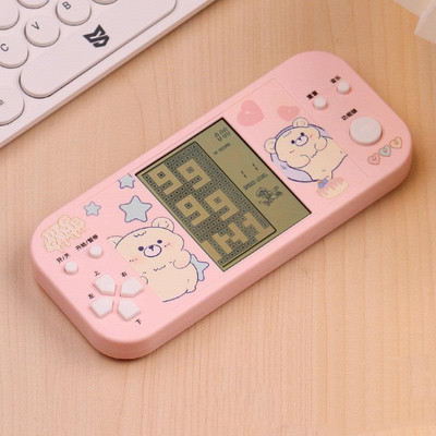 Handheld Game Console 4,1 colio didelio ekrano klasikinis retro žaidimų vaizdo lavinimas Vaikų gimtadienio Kalėdų dovanų žaidimų konsolė