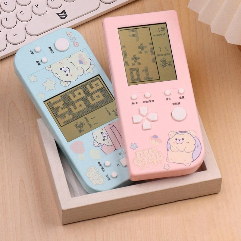 Handheld Game Console 4,1 colio didelio ekrano klasikinis retro žaidimų vaizdo lavinimas Vaikų gimtadienio Kalėdų dovanų žaidimų konsolė