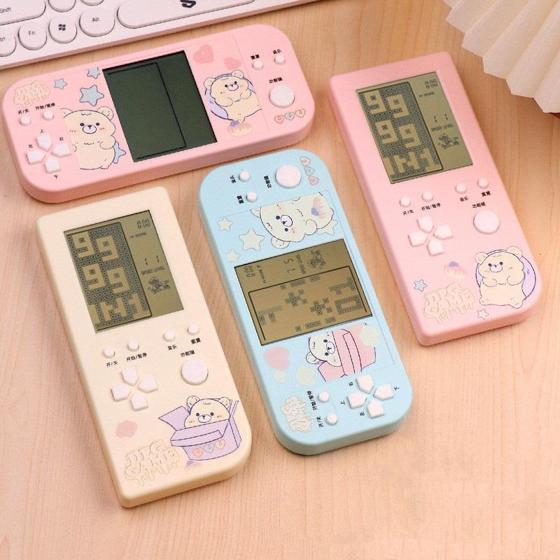 Handheld Game Console 4,1 colio didelio ekrano klasikinis retro žaidimų vaizdo lavinimas Vaikų gimtadienio Kalėdų dovanų žaidimų konsolė