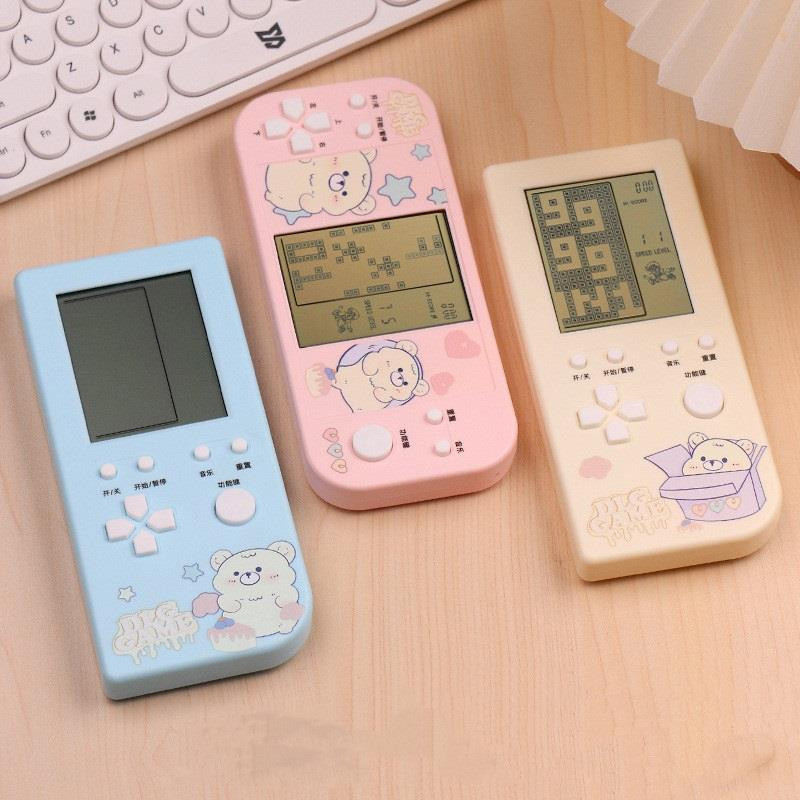 Handheld Game Console 4,1 colio didelio ekrano klasikinis retro žaidimų vaizdo lavinimas Vaikų gimtadienio Kalėdų dovanų žaidimų konsolė