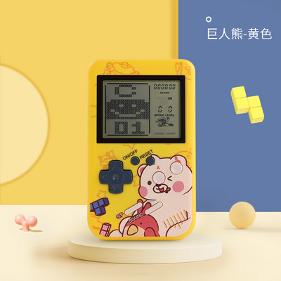 3,5 colio kvadratinė žaidimų konsolė didelio ekrano klasikinis nostalgiškas senovinis mini rankinis laisvalaikio žaislas Keli dekompresinio žaislo režimai