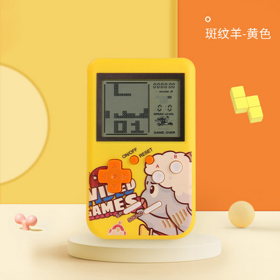 3,5-tolline ruudukujuline mängukonsool, suur ekraan, klassikaline nostalgiline vanaaegne mini-pihushoitav vabaaja mänguasi Mitu dekompressioonimänguasja režiimi