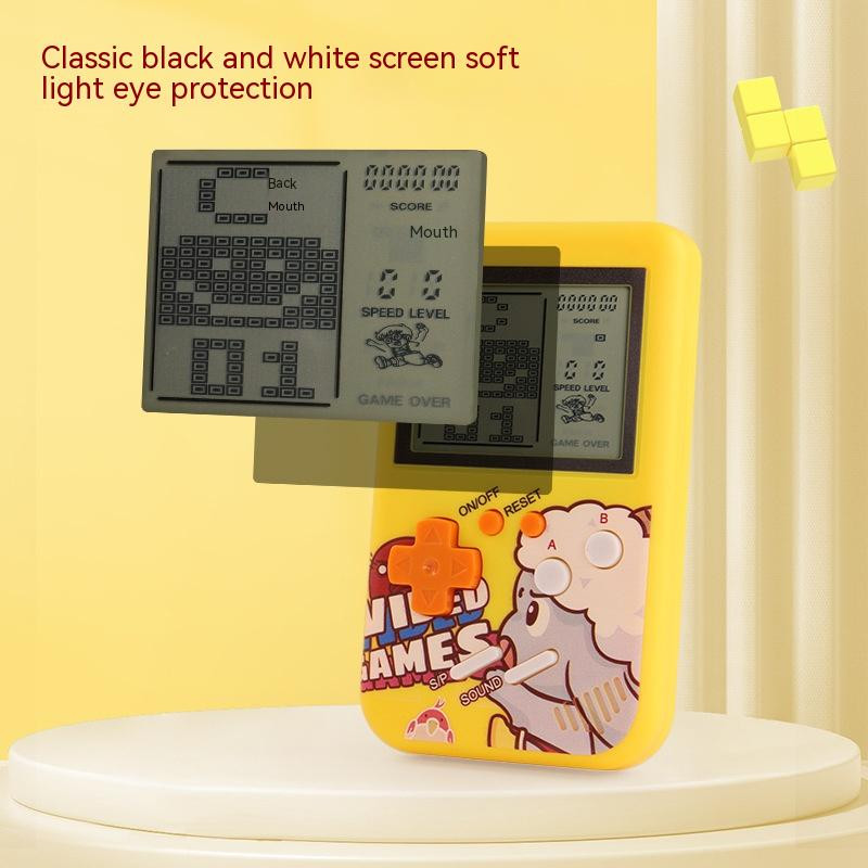 3,5 colio kvadratinė žaidimų konsolė didelio ekrano klasikinis nostalgiškas senovinis mini rankinis laisvalaikio žaislas Keli dekompresinio žaislo režimai