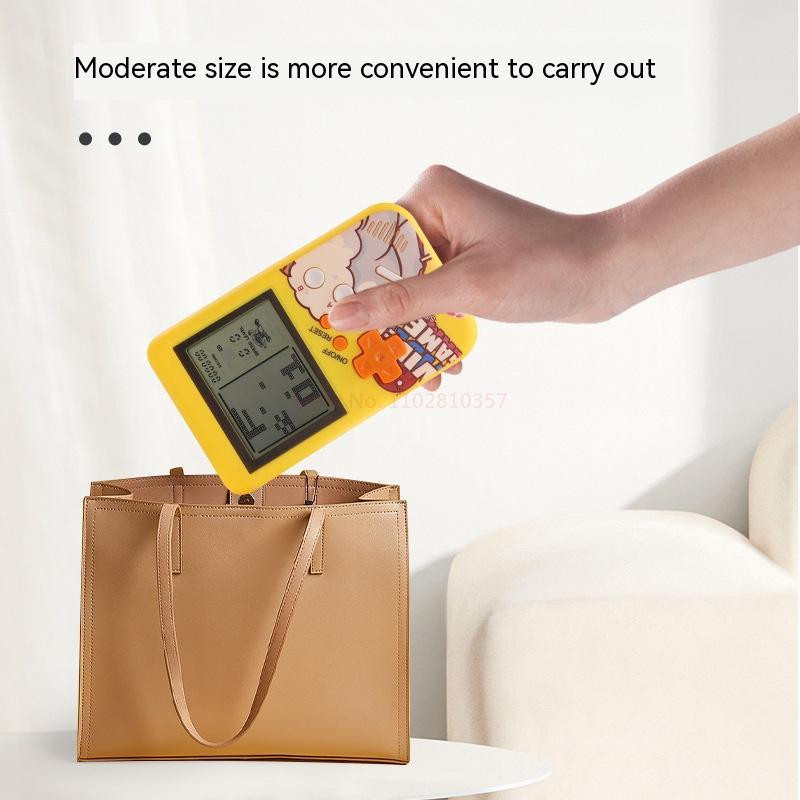 3,5 colio kvadratinė žaidimų konsolė didelio ekrano klasikinis nostalgiškas senovinis mini rankinis laisvalaikio žaislas Keli dekompresinio žaislo režimai